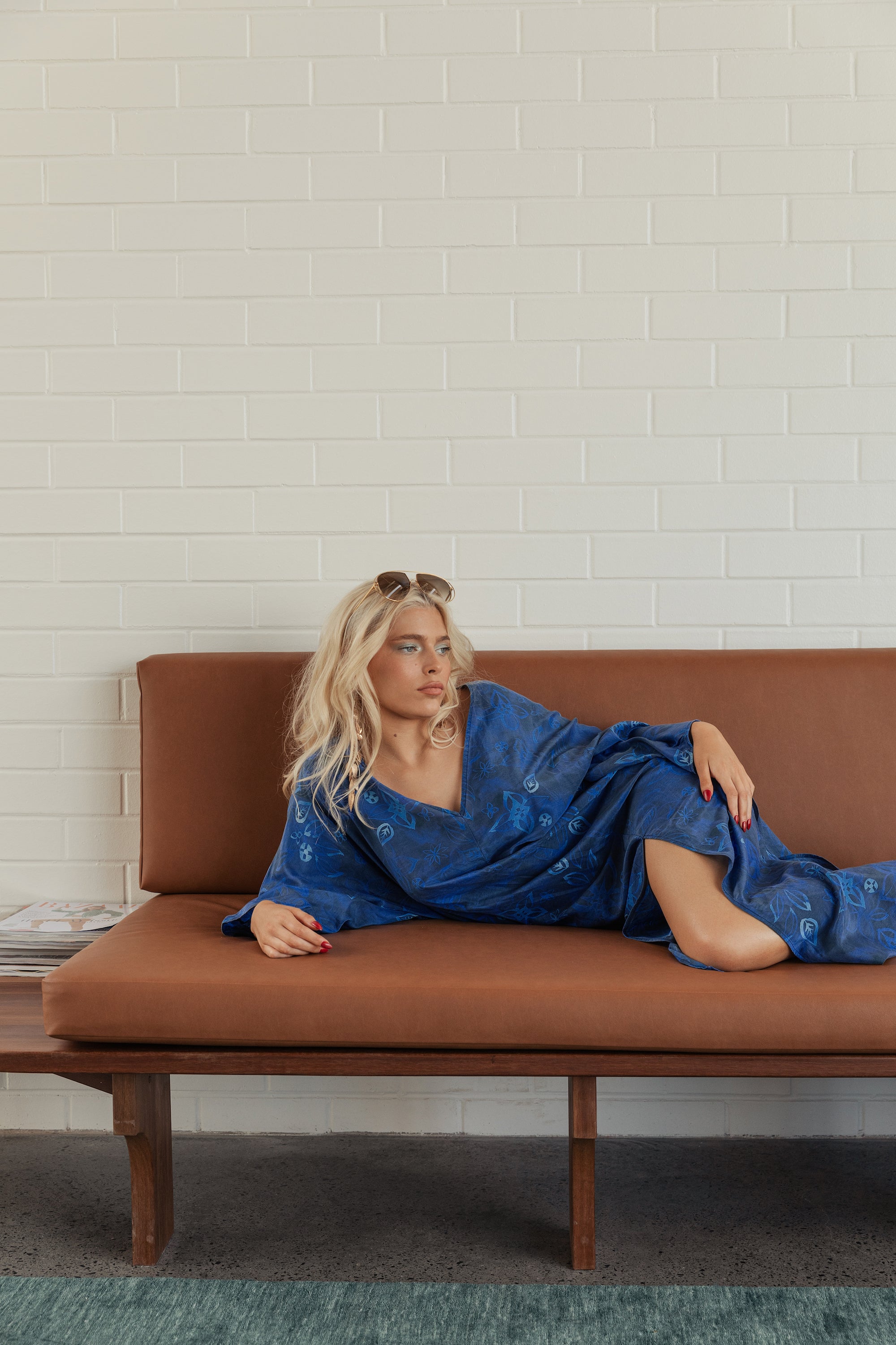 A Wardrobe Must-Have - The Royal Blue Scattered Floral Print