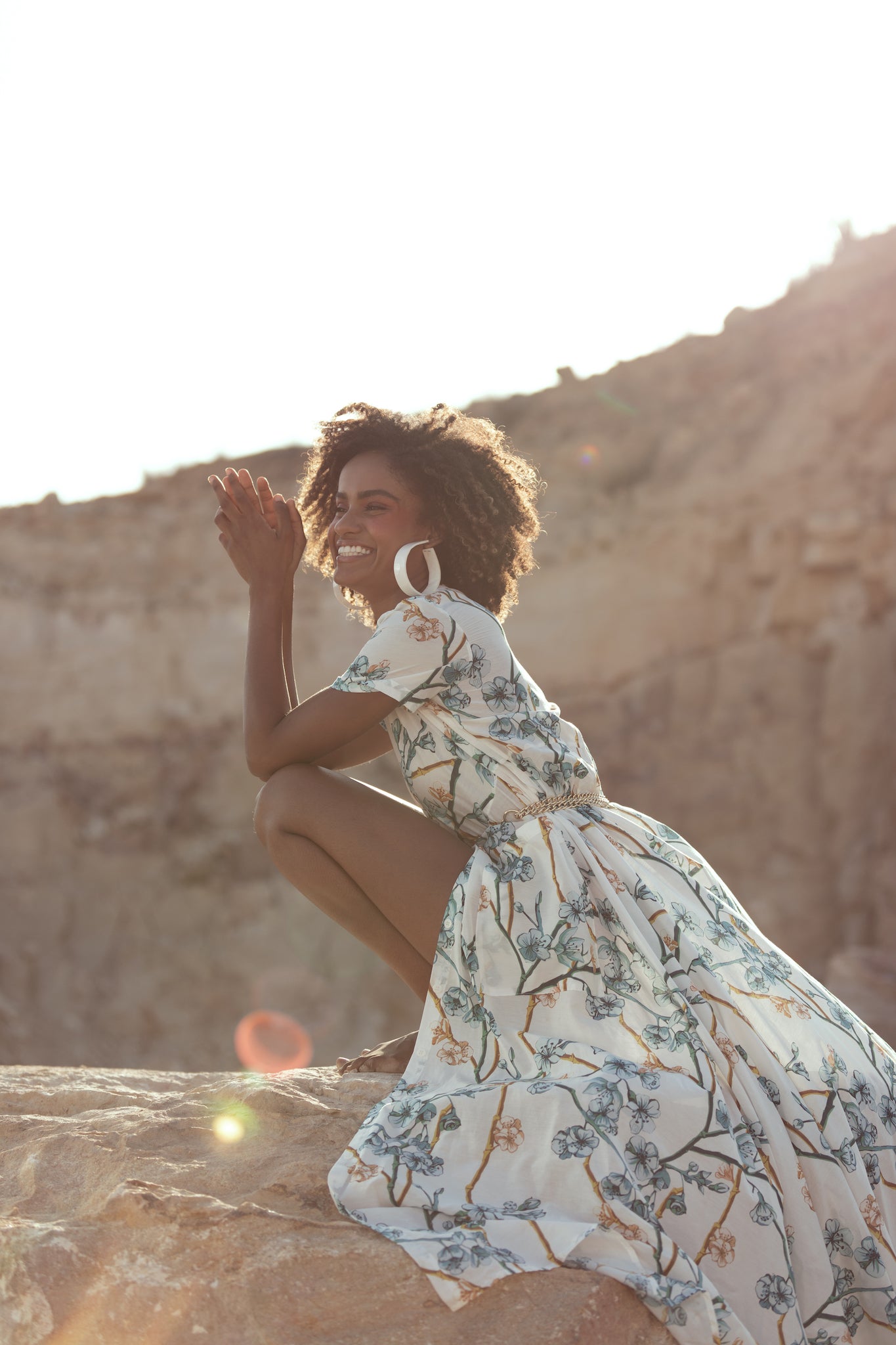 The Nikki II in Japanese Bloom-Robe