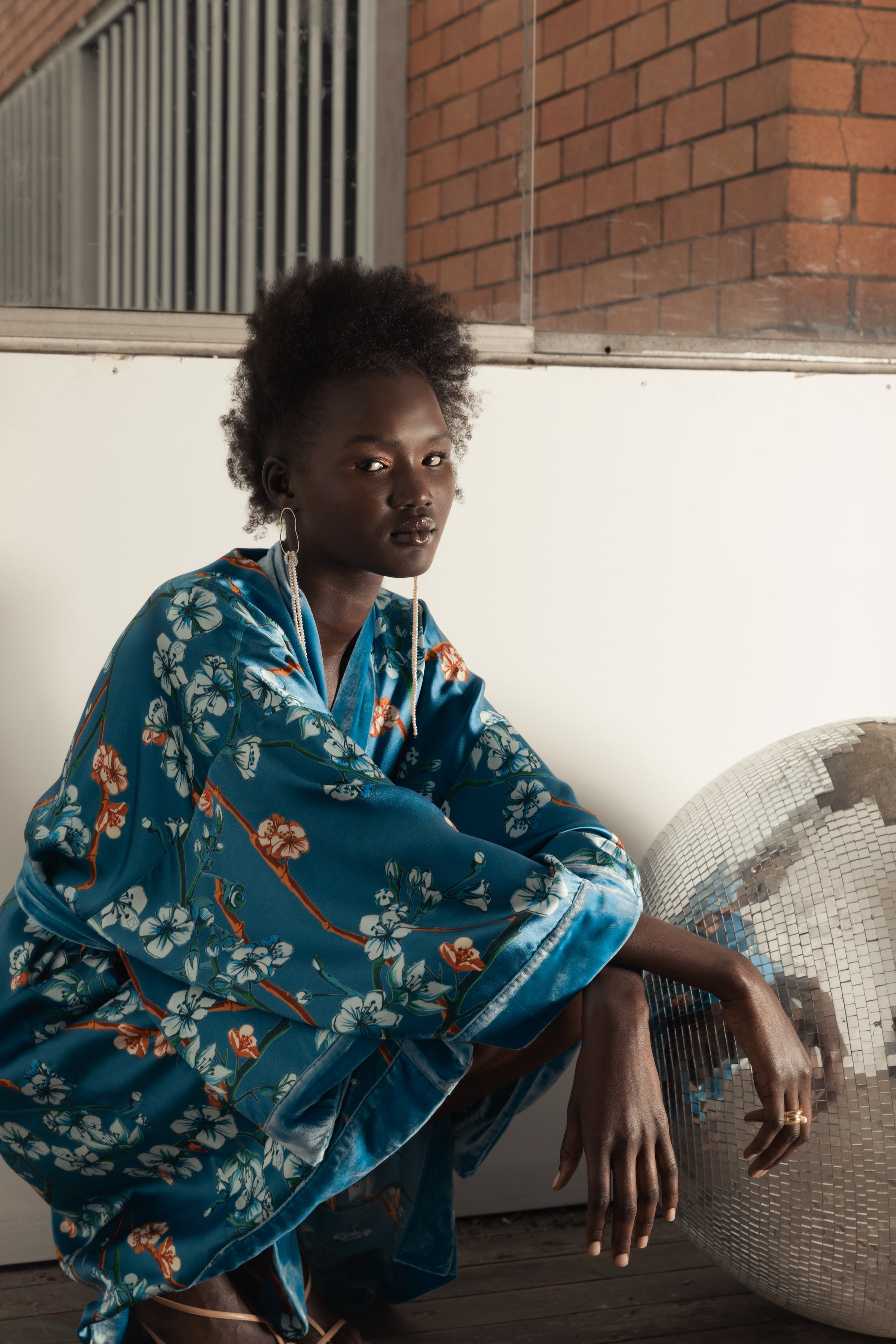 Limited Edition Sophia II in Japanese Bloom-Robes-Robe