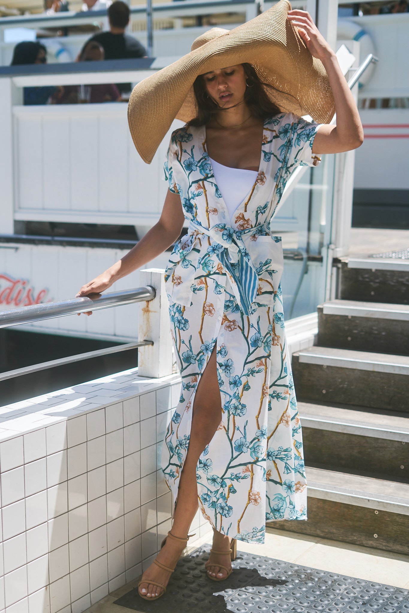 The Nikki II in Japanese Bloom-Robe