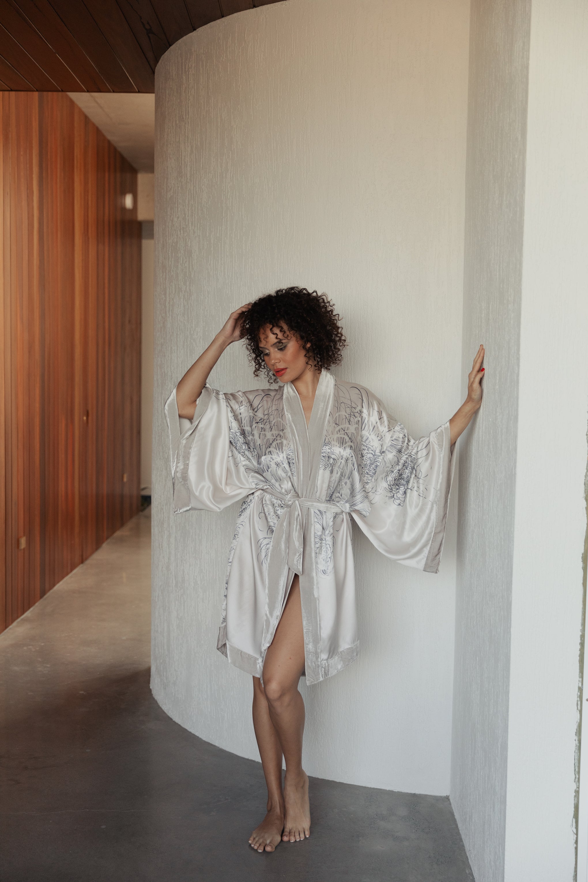 Limited Edition Sophia II in Feather-Robes-Robe