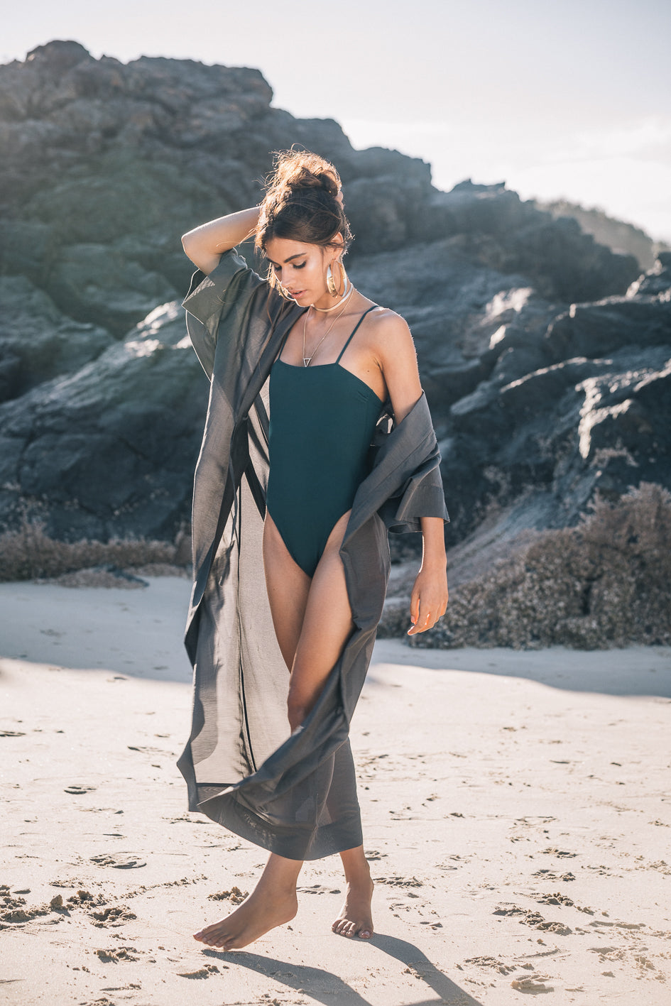 The Ollie in Charbon de Bois-Robes-Robe