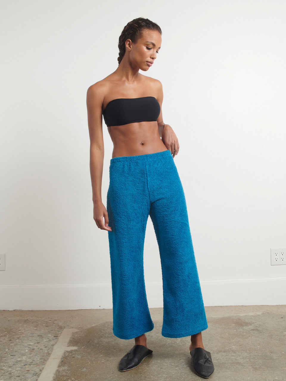 Simone Fan: The Pant in Bleu-Robe