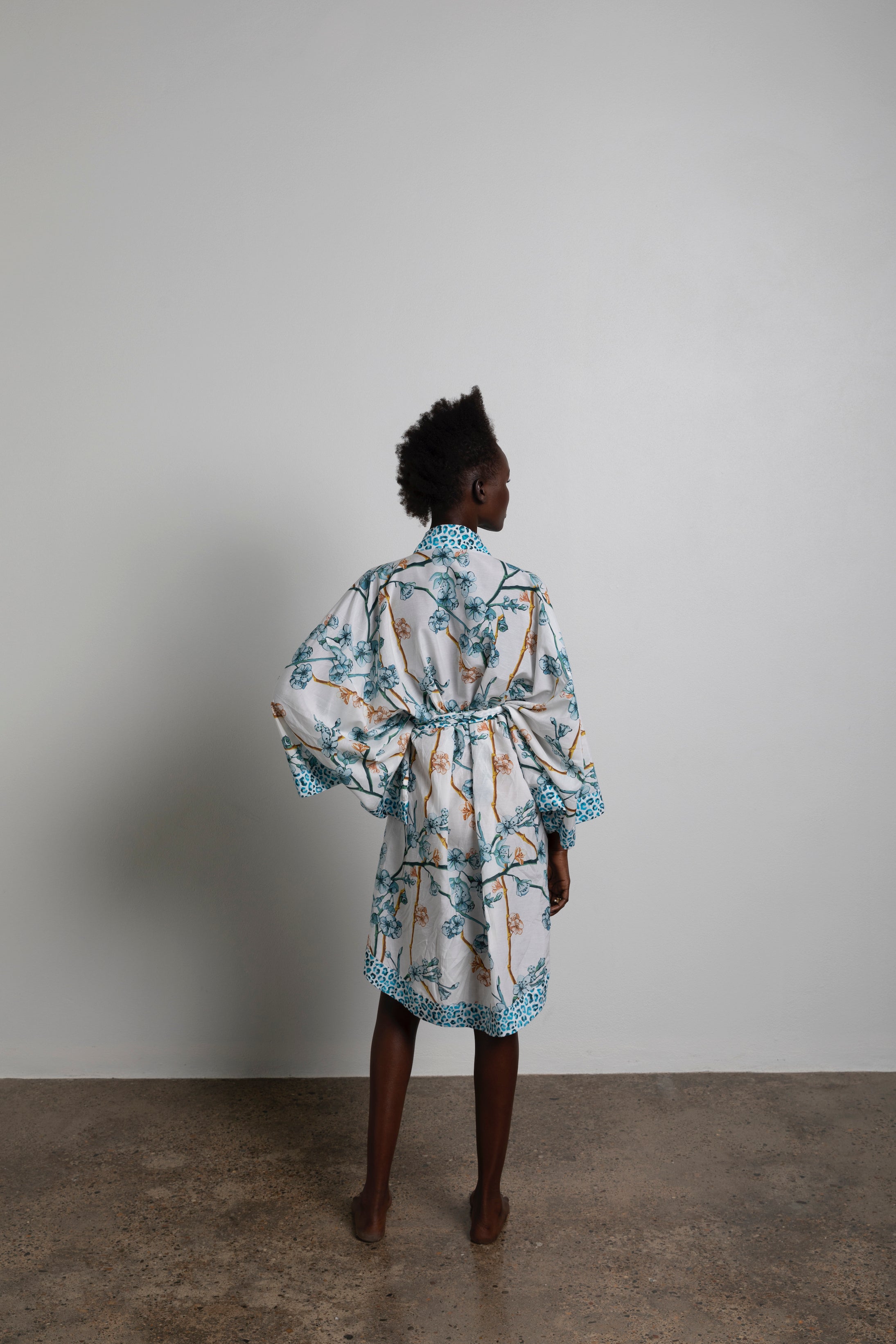 The Sophia II in Japanese Bloom-Robe