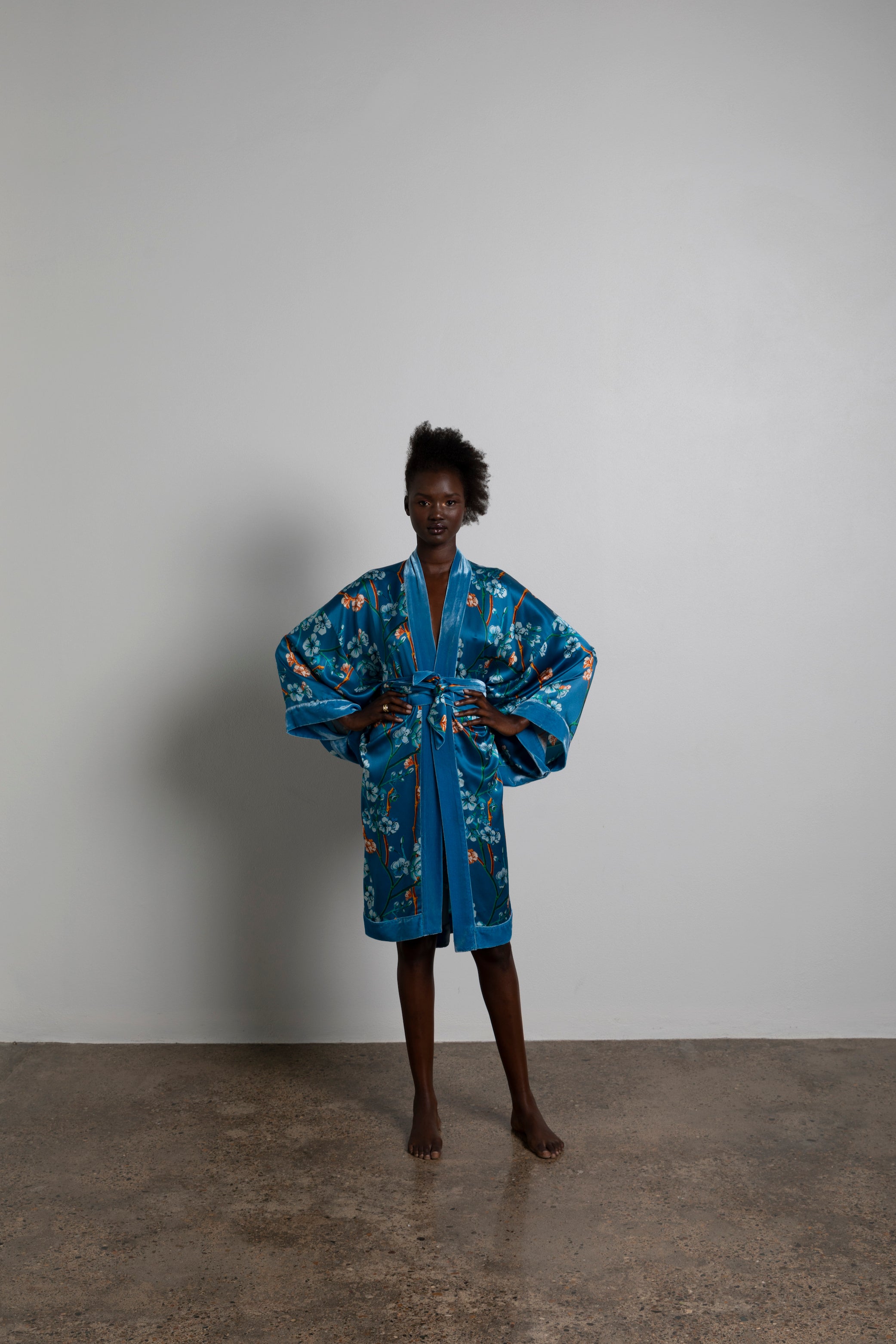 Limited Edition Sophia II in Japanese Bloom-Robes-Robe