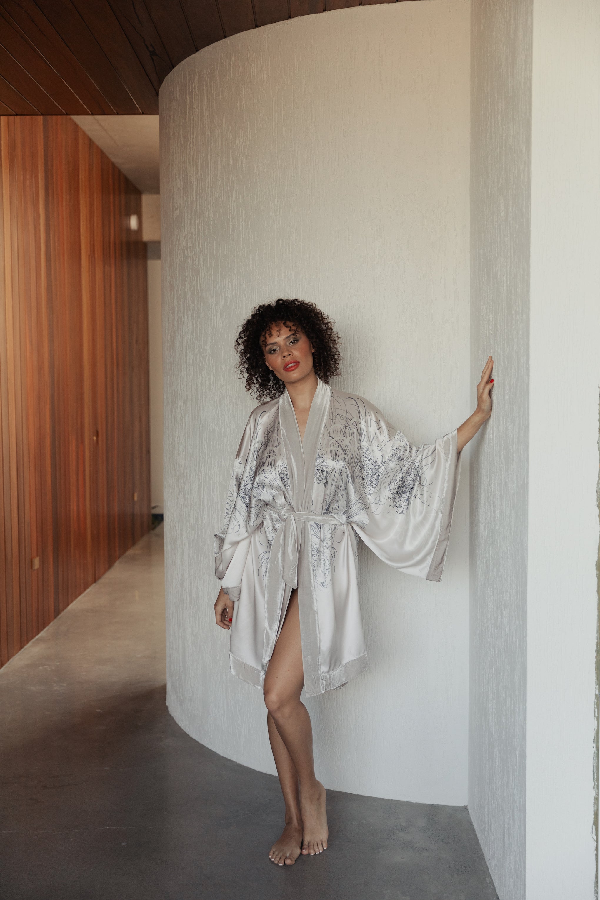 Limited Edition Sophia II in Feather-Robes-Robe