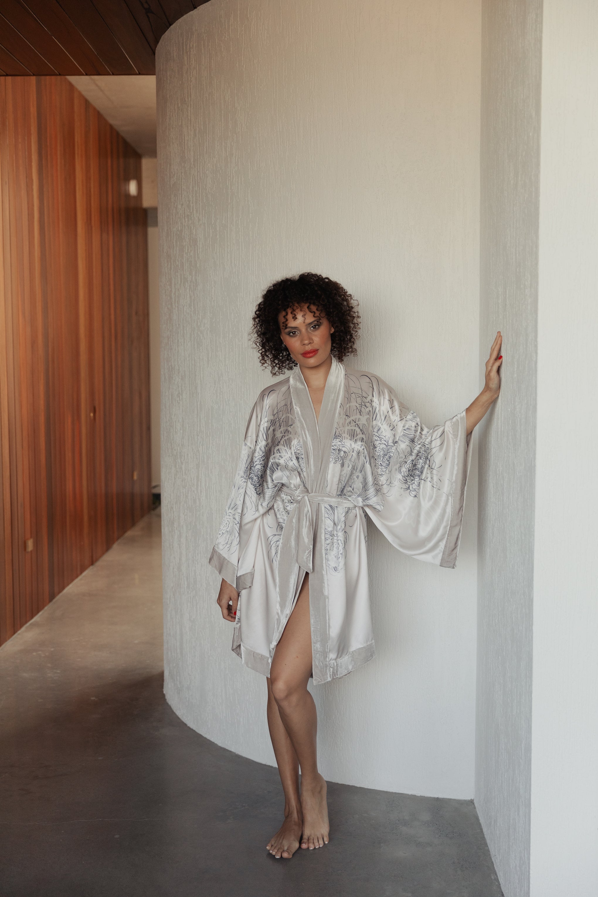 Limited Edition Sophia II in Feather-Robes-Robe